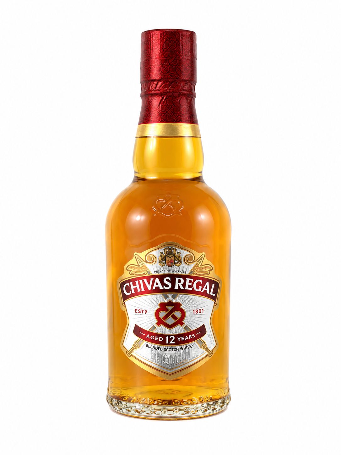 Chivas Regal 12 Year Old Blended Scotch Whisky 35cl front bottle | Asian Grocery UK