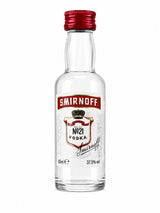 Smirnoff No. 21 Vodka 50ml miniature bottle red cap | Asian Grocery UK