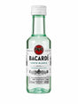 Bacardi Carta Blanca White Rum 50ml miniature back label barcode 37.5% vol | Asian Grocery UK