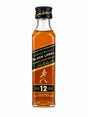 Johnnie Walker Black Label 12 Year Scotch Whisky Miniature 50ml barcode back label | Asian Grocery UK