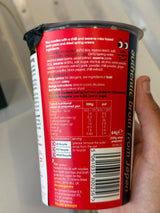 itsu Noodles & Broth Spicy Chick·n preparation instructions back label | Asian Grocery UK