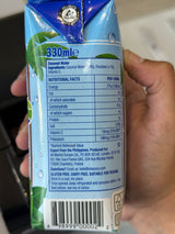 Vita Coco Coconut Water 330ml barcode and label detail | Asian Grocery UK