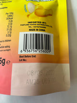 Amos Peelerz Gummy Banana ingredients and nutrition label | Asian Grocery UK