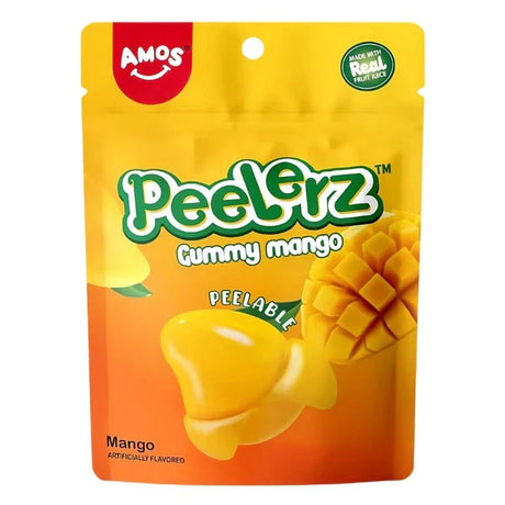 Amos Peelerz Gummy Mango ingredients and nutrition label | Asian Grocery UK