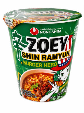 Nongshim Shin Ramyun Burger Hero ingredients and origin | Asian Grocery UK