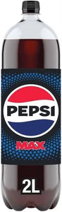 Pepsi Max Cola 2L ingredients and nutrition label | Asian Grocery UK