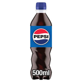 Pepsi Cola Original 500ml bottle ingredients and nutrition label | Asian Grocery UK