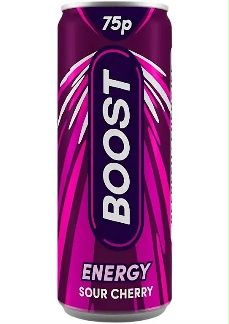 Boost Energy Sour Cherry 250ml can front | Asian Grocery UK