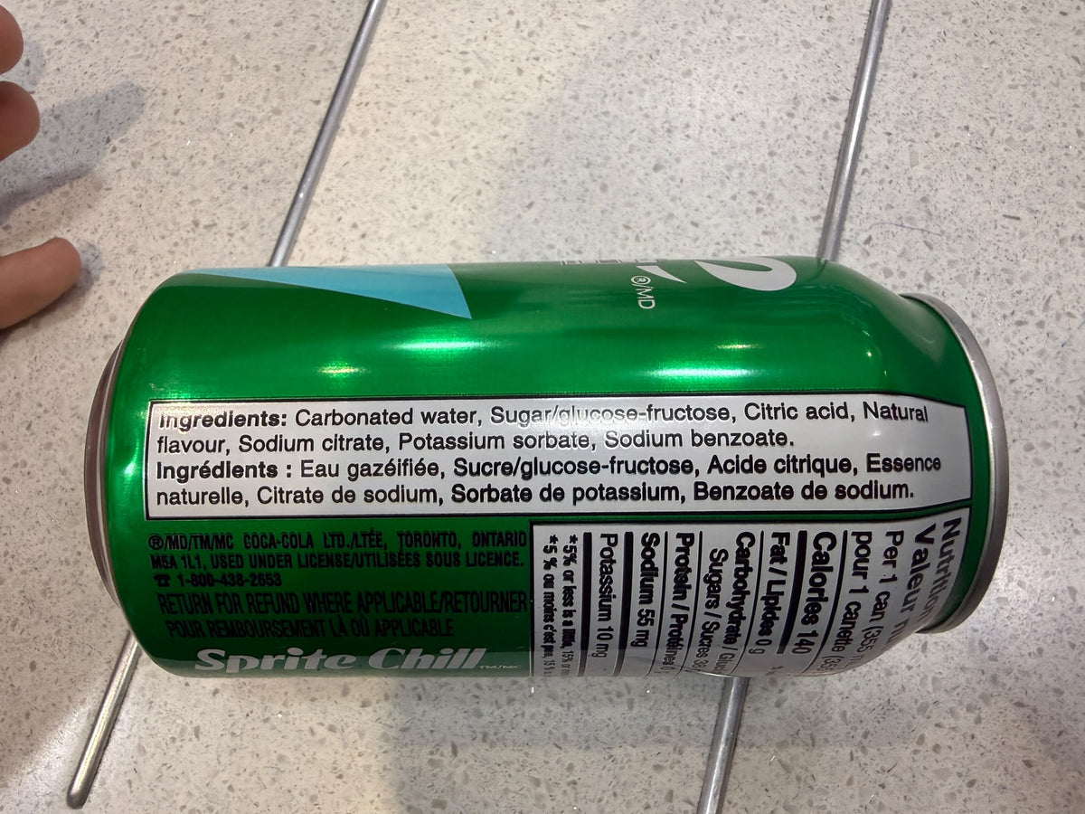 Sprite Chill Cherry Lime 355 ml can front view | Asian Grocery UK