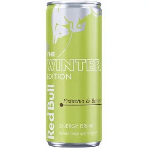 Red Bull Winter Edition ingredients and caffeine advice on can | Asian Grocery UK