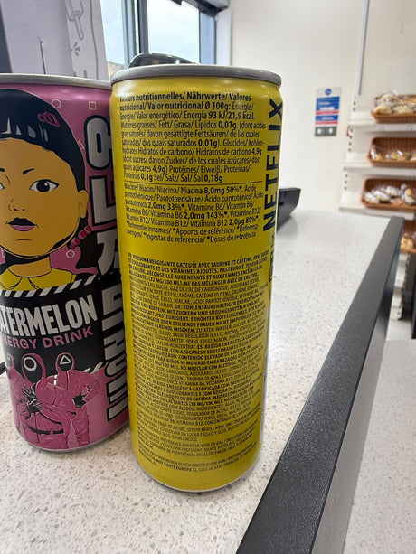 Chill Mango Energy Drink yellow can front | Asian Grocery UK