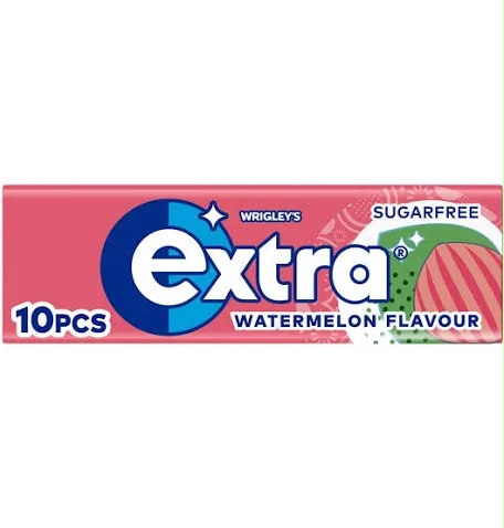 Wrigley's Extra Watermelon Flavour Sugarfree Gum ingredients and nutrition | Asian Grocery UK