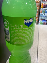 Fanta Tropical 500 ml bottle ingredients label | Asian Grocery UK
