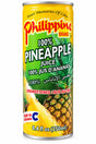Philippine Brand 100% Pineapple Juice 250ml front of can | Asian Grocery UK