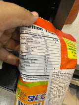 Ding Dong Mixed Nuts 100g rear packaging and nutrition panel | Asian Grocery UK