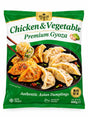 Chicken & Vegetable Premium Gyoza 600g front of frozen dumpling bag | Asian Grocery UK