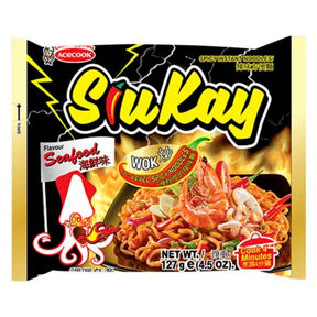 OD: Acecook SiuKay Spicy Instant Noodles Seafood Flavour 127g | Asian Grocery UK