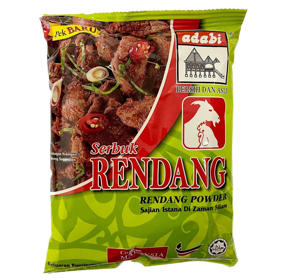 Adabi Rendang (Rendang Powder) 250g - Asian Online Superstore UK
