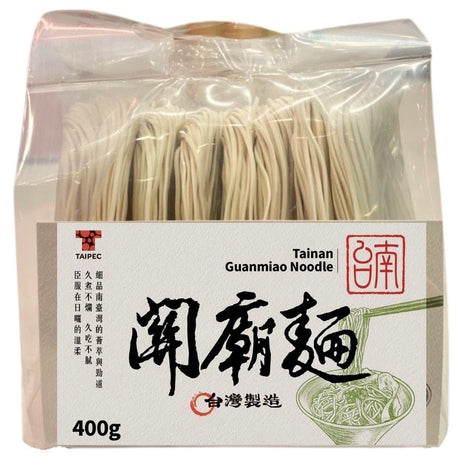 AF Taipec Taiwan Tainan Guanmiao Noodle 400g(EXP: 12 - 08 - 25) - Asian Online Superstore UK