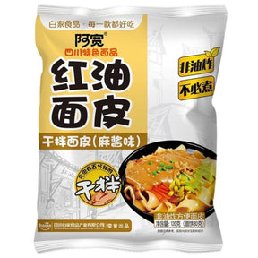 AK BaiJia A-Kuan Broad Noodle Peanut Sauce Flavour 120g | Asian Grocery UK