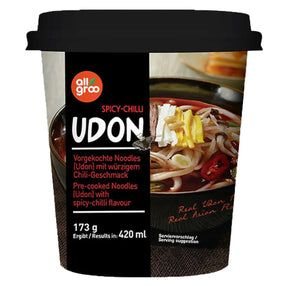 Allgroo Cup Chilli Udon 173g | Asian Grocery UK