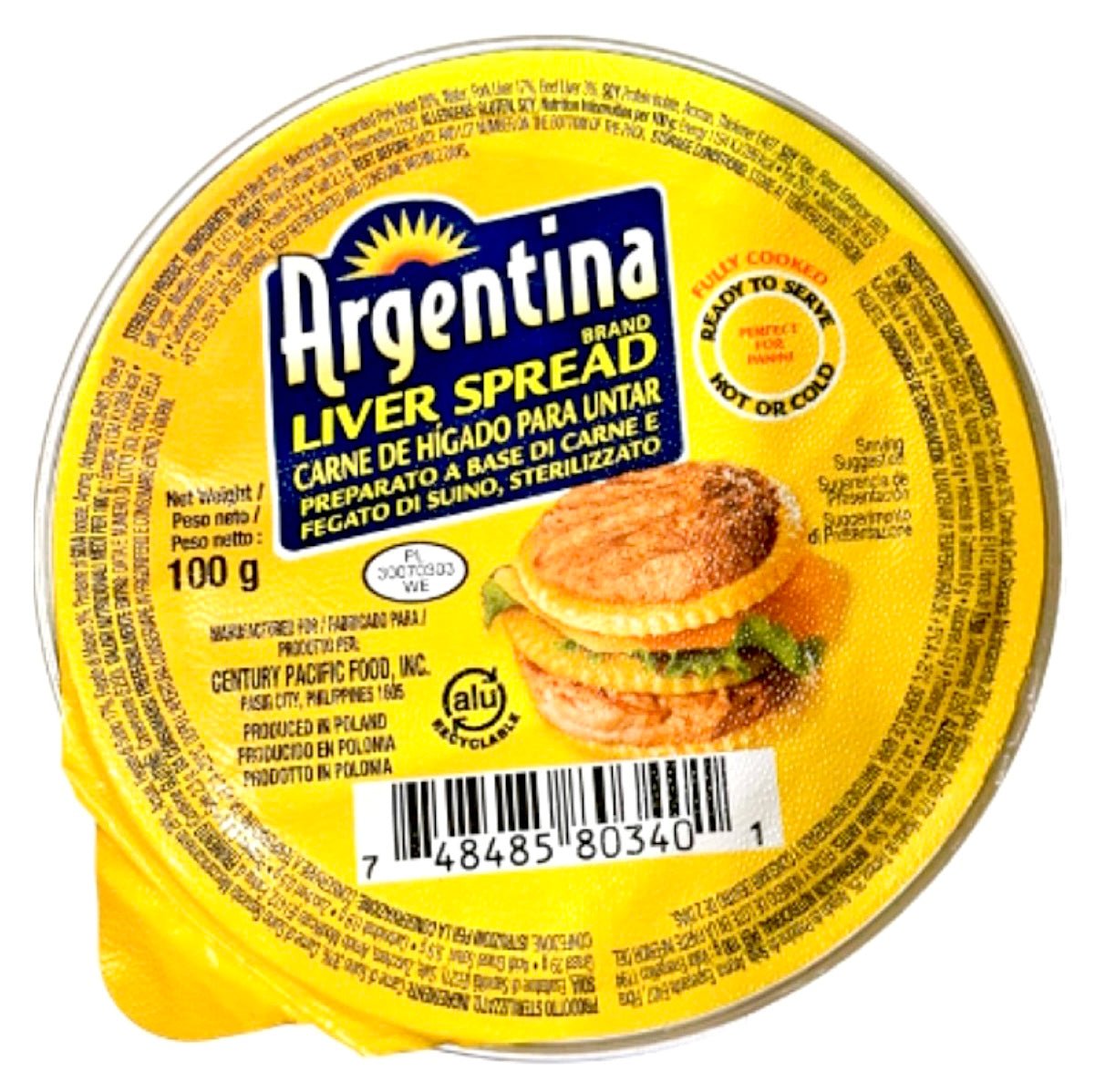 Argentina liver Spread 100g - Asian Online Superstore UK