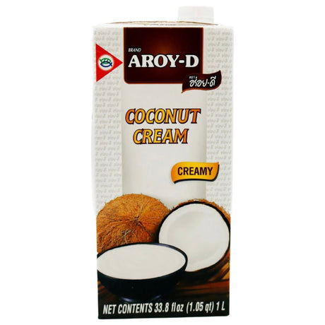 Aroy - D UHT Cocont Cream 1L - Asian Online Superstore UK