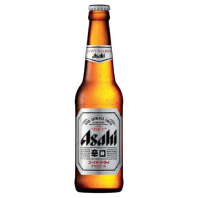 Asahi Super Dry Beer (Alc 5.2% vol) 330ml | Asian Grocery UK