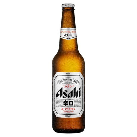 Asahi Super Dry Beer (Alc 5.2% vol) 500ml - Asian Online Superstore UK