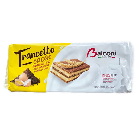 Balconi Tancetto Cacao Sponge Cake 350g - Asian Online Superstore UK