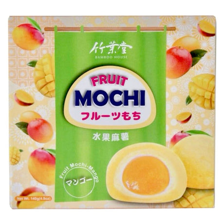 Bamboo House Fruit Mochi Mango 140g - Asian Online Superstore UK