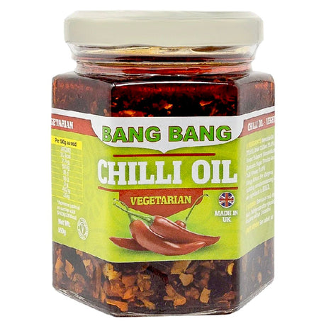 Bang Bang Chilli Oil (Vegetarian) 160g - Asian Online Superstore UK