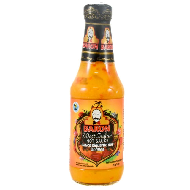 Baron West Indian Hot Sauce 397g - Asian Online Superstore UK