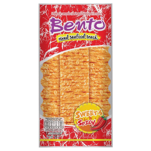Bento Fish Snack Sweet & Spicy Flavour 20g - Asian Online Superstore UK