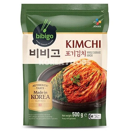 Bibigo Whole Cabbage Kimchi (Pouch) 500g - Asian Online Superstore UK