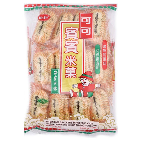 BIN BIN Rice Cracker Seaweed 150g - Asian Online Superstore UK