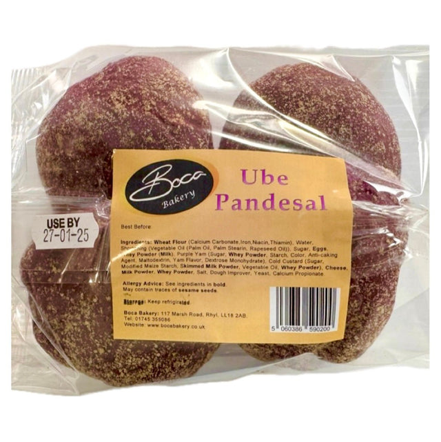 Boca Ube Pandesal (4 pc) - Asian Online Superstore UK