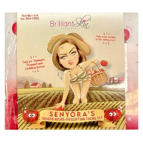 Brilliant Senyora’s Tomato Micro-Expoliating Facial Set | Asian Grocery UK