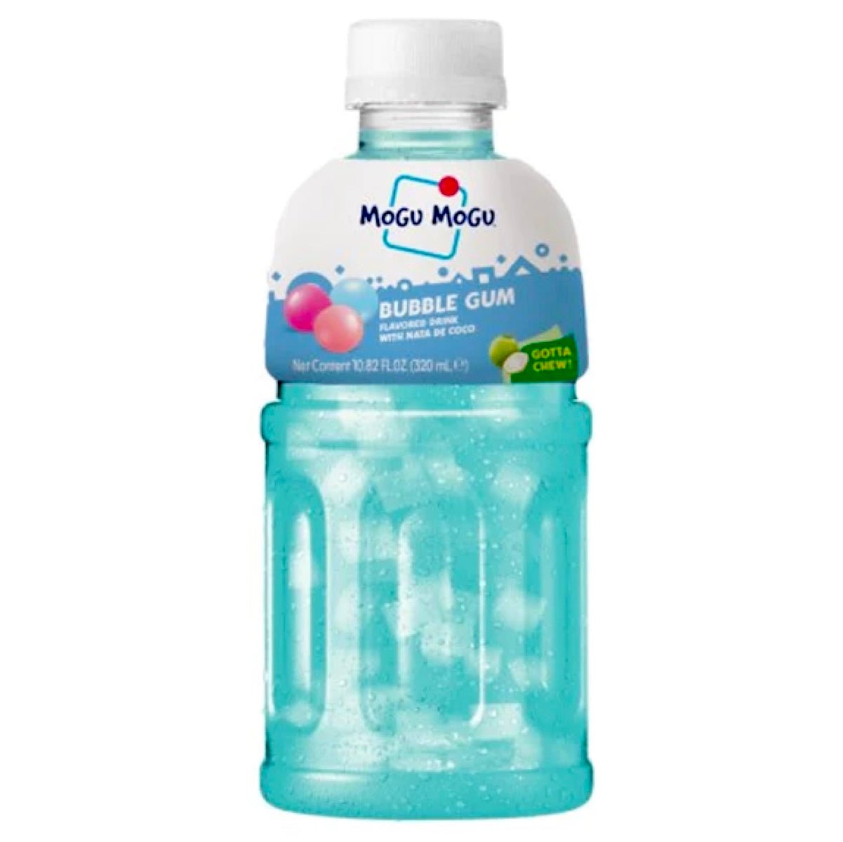 BUY 1 GET 1: Mogu Mogu Nata De Coco Bubble Gum Flavour 320ml(BBD: 10 - 25) - Asian Online Superstore UK