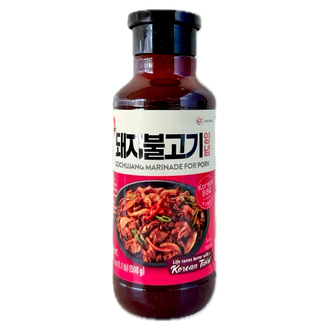Chung Jung One O’Food Gochujang Bulgogi Marinade for Pork (BBQ Sauce) 500g - Asian Online Superstore UK