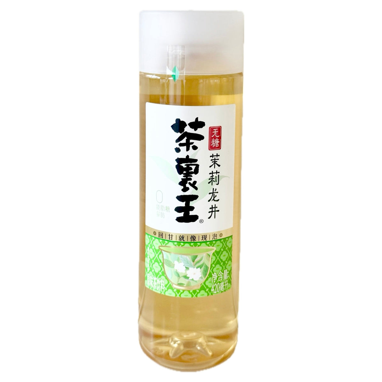 CLW ChaLiWang Sugarless Jasmin Tea 420ml - Asian Online Superstore UK