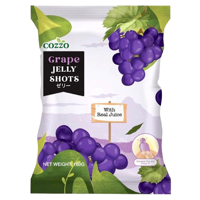 Cozzo Grape Jelly Shots (8x20g) 160g - Asian Online Superstore UK
