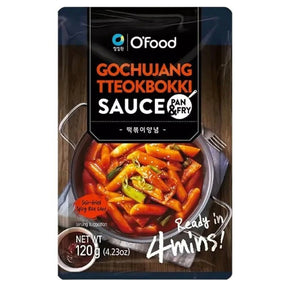 OD: Daesang O’Food Gochujang Tteokbokki Sauce (Stir-fried) 120g | Asian Grocery UK