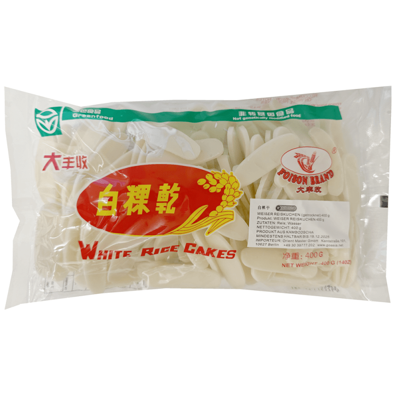 DFS Foison Brand White Rice Cake 400g - Asian Online Superstore UK