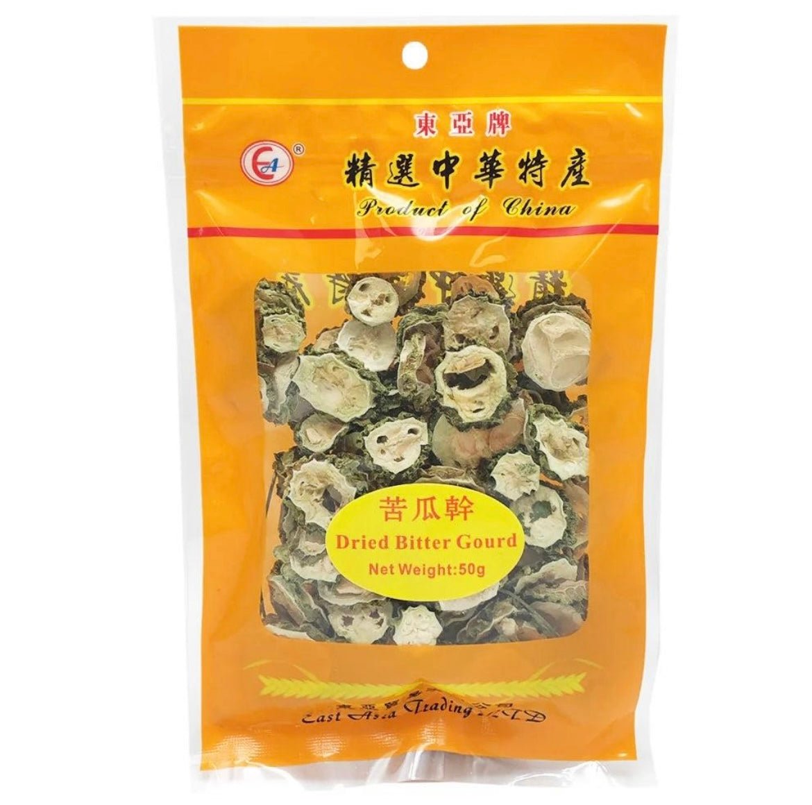 EA East Asia Brand Dried Bitter Gourd 50g - Asian Online Superstore UK