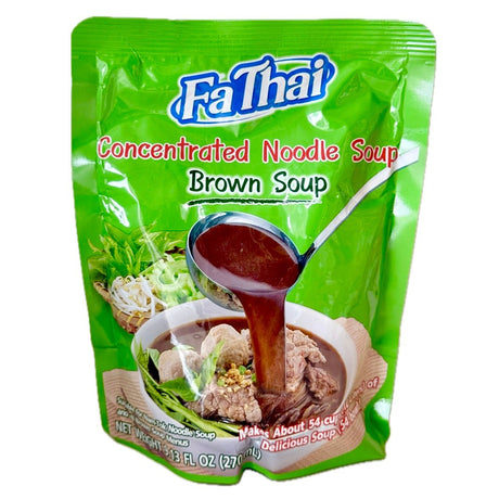 Fa Thai Concentrated Brown Noodle Soup 350g - Asian Online Superstore UK