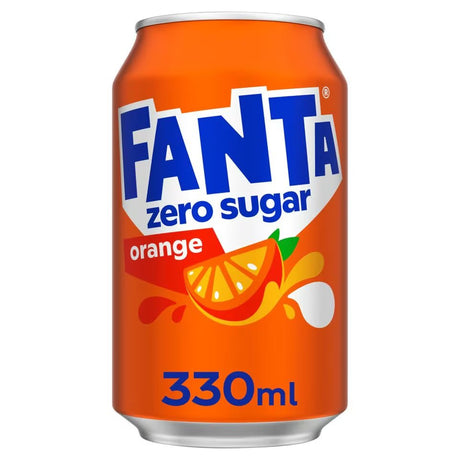 Fanta Orange Zero Sugar 330ml - Asian Online Superstore UK