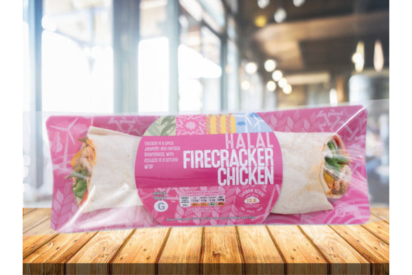 HALAL FIRECRACKER CHICK W WRAP