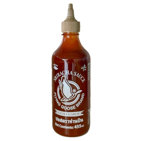 Flying Goose Sriracha Extra Garlic Chilli Sauce 455ml - Asian Online Superstore UK