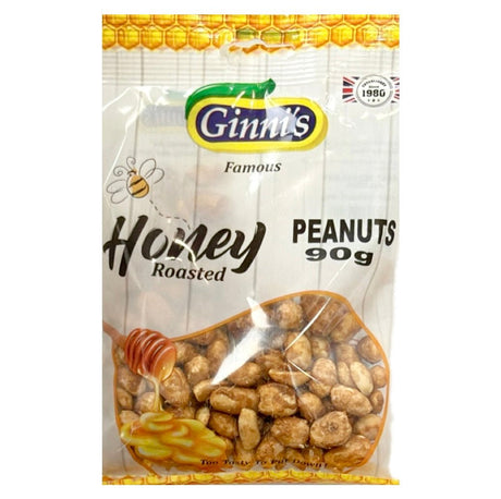 Ginni’s Honey Roasted Peanuts 90g - Asian Online Superstore UK